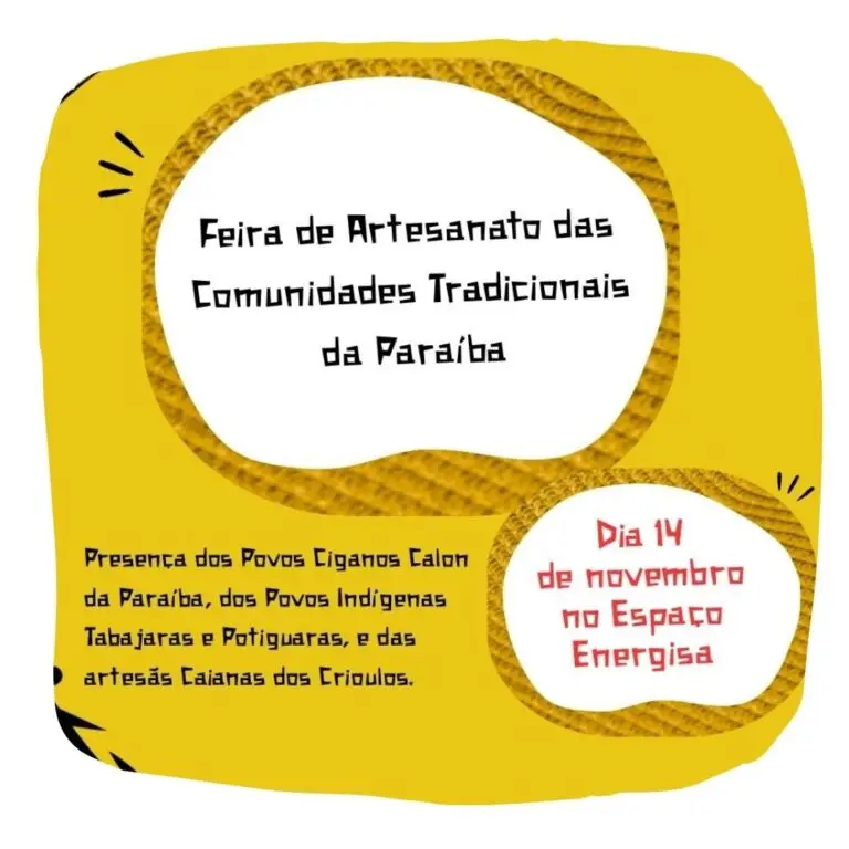 Feira de artesanato da Paraíba